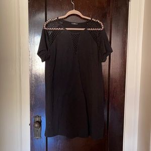 SHEIN Mesh Cutout Dress